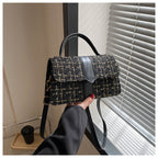 Schwarz - Elise Tweed Bag