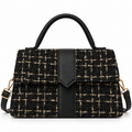 Schwarz - Elise Tweed Bag