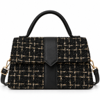 Schwarz - Elise Tweed Bag